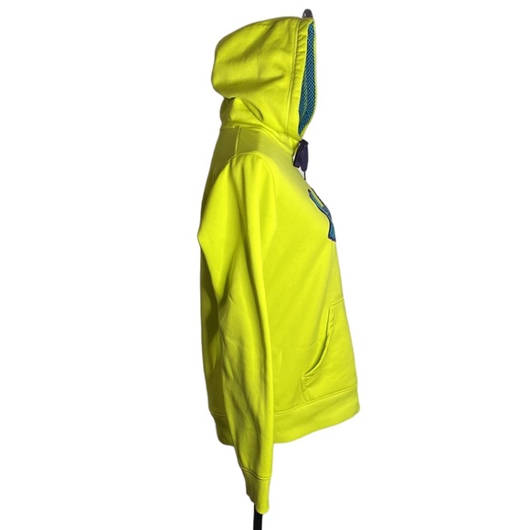 Under Armour Storm semifitted fleece lined hoodie with quilted textured logo S - Picture 3 of 16